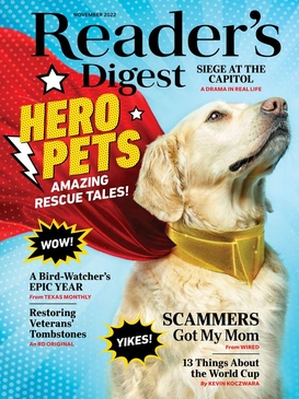 <i>Readers Digest</i> American general-interest magazine