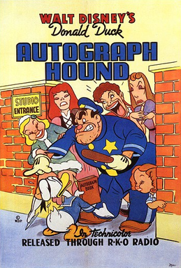 <i>The Autograph Hound</i> 1939 Donald Duck cartoon