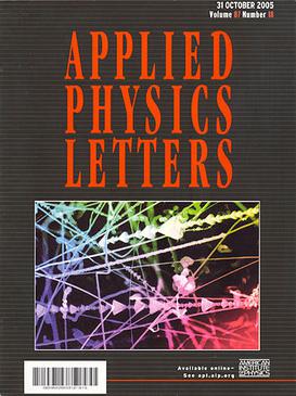 <i>Applied Physics Letters</i> Scientific journal