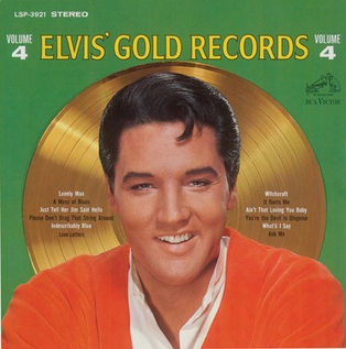 <i>Elvis Gold Records Volume 4</i> 1968 greatest hits album by Elvis Presley