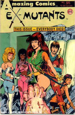 <i>Ex-Mutants</i> Comic book series