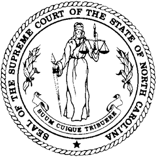 <span class="mw-page-title-main">North Carolina Supreme Court</span> Highest court in the U.S. state of North Carolina