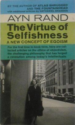 <i>The Virtue of Selfishness</i> 1964 book by Ayn Rand