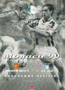 <span class="mw-page-title-main">1999 UEFA Super Cup</span> Football match