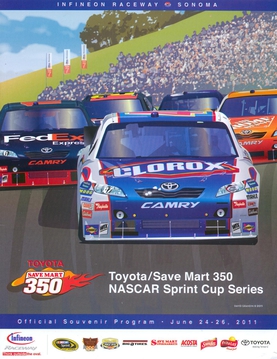 <span class="mw-page-title-main">2011 Toyota/Save Mart 350</span> Motor car race