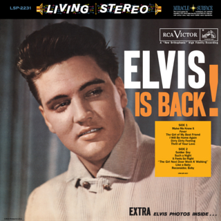 <i>Elvis Is Back!</i> 1960 studio album by Elvis Presley