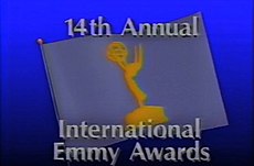 <span class="mw-page-title-main">14th International Emmy Awards</span> Award given by International Academy of Television Arts and Sciences