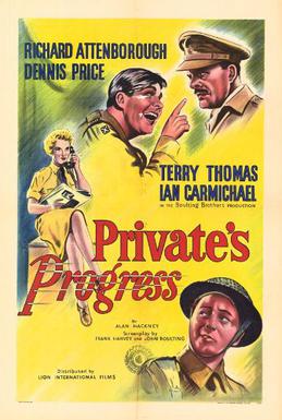 <i>Privates Progress</i> 1956 British film by John Boulting