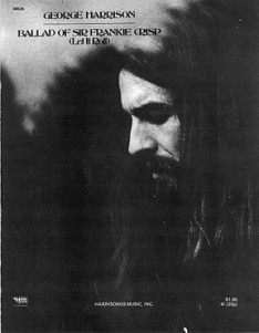 <span class="mw-page-title-main">Ballad of Sir Frankie Crisp (Let It Roll)</span> 1970 song by English rock musician George Harrison