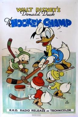 <i>The Hockey Champ</i> 1939 Donald Duck cartoon