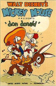 <i>Don Donald</i> 1937 Donald Duck cartoon