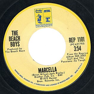 <span class="mw-page-title-main">Marcella (song)</span> 1972 single by the Beach Boys