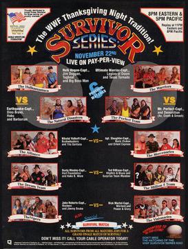 <span class="mw-page-title-main">Survivor Series (1990)</span> World Wrestling Federation pay-per-view event