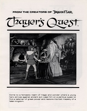 <i>Thayers Quest</i> 1984 video game