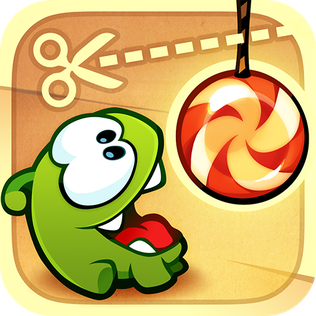 <i>Cut the Rope</i> (video game) 2010 video game