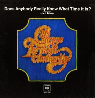 <span class="mw-page-title-main">Does Anybody Really Know What Time It Is?</span> 1970 single by Chicago