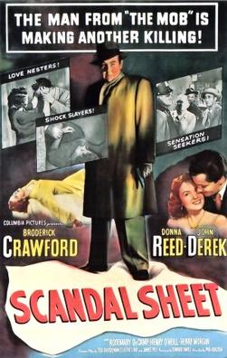 <i>Scandal Sheet</i> (1952 film) 1952 film by Phil Karlson