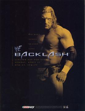 <span class="mw-page-title-main">Backlash (2002)</span> World Wrestling Federation pay-per-view event