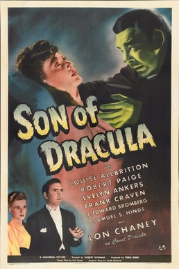 <i>Son of Dracula</i> (1943 film) 1943 film by Robert Siodmak