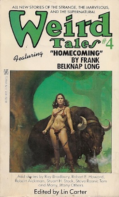 <i>Weird Tales 4</i> 1983 anthology edited by Lin Carter