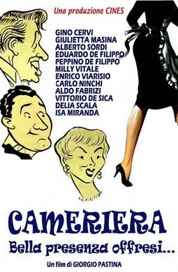 <i>Cameriera bella presenza offresi...</i> 1951 Italian film