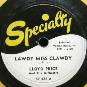 <span class="mw-page-title-main">Lawdy Miss Clawdy</span> Song written by Lloyd Price