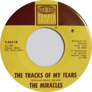 <span class="mw-page-title-main">The Tracks of My Tears</span> 1965 single by the Miracles