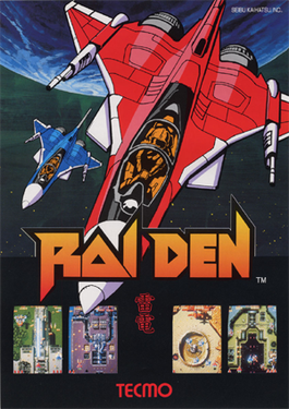 <i>Raiden</i> (video game) Vertically scrolling shooter arcade game released in 1990