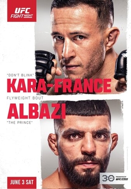 <span class="mw-page-title-main">UFC on ESPN: Kara-France vs. Albazi</span> Mixed martial arts event in 2023