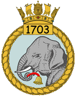 <span class="mw-page-title-main">1703 Naval Air Squadron</span> Defunct flying squadron of the Royal Navys Fleet Air Arm