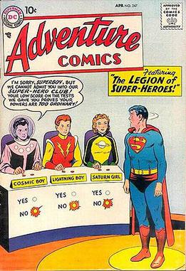 <span class="mw-page-title-main">Legion of Super-Heroes (1958 team)</span> 1958 version of the Legion of Super-Heroes