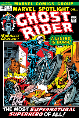 <span class="mw-page-title-main">Ghost Rider</span> Character from Marvel Comics