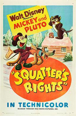 <i>Squatters Rights</i> 1946 Mickey Mouse cartoon