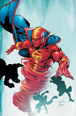 <span class="mw-page-title-main">Red Tornado</span> Fictional comic book superhero