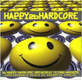 <i>Happy 2b Hardcore</i> 1997 compilation album (DJ mix album) by Anabolic Frolic