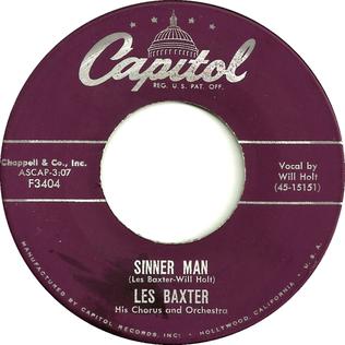 <span class="mw-page-title-main">Sinner Man</span> African American traditional spiritual song