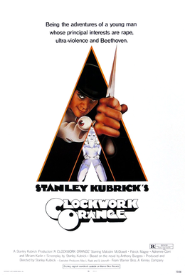 <i>A Clockwork Orange</i> (film) 1971 film directed by Stanley Kubrick