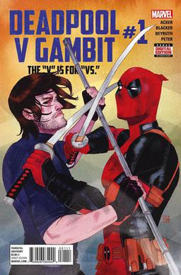 <i>Deadpool v. Gambit</i> 2016 limited series published by Marvel Comics