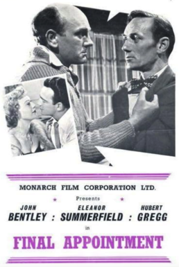 <i>Final Appointment</i> 1954 British film by Terence Fisher