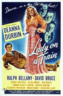 <i>Lady on a Train</i> 1945 film by Charles David