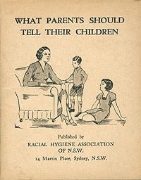 <span class="mw-page-title-main">Racial Hygiene Association of New South Wales</span> Known as the Racial Improvement Society