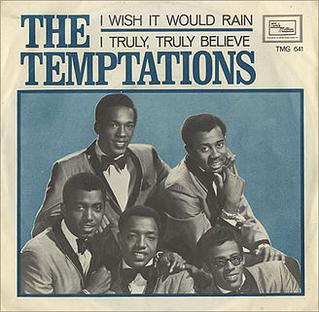 <span class="mw-page-title-main">I Wish It Would Rain</span> 1967 single by The Temptations