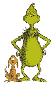 <span class="mw-page-title-main">Grinch</span> Fictional character created by Dr. Seuss