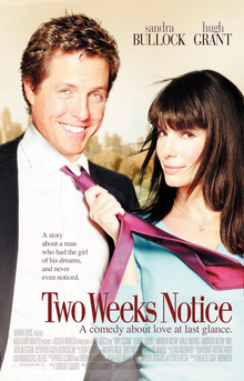 <i>Two Weeks Notice</i> 2002 film by Marc Lawrence