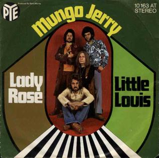 <span class="mw-page-title-main">Lady Rose (song)</span> 1971 single by Mungo Jerry