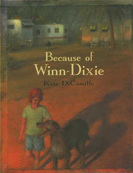 <i>Because of Winn-Dixie</i> 2000 childrens novel written by Kate DiCamillo