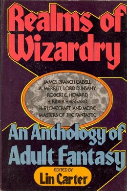 <i>Realms of Wizardry</i> 1976 anthology edited by Lin Carter