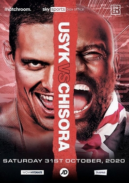 <span class="mw-page-title-main">Oleksandr Usyk vs Derek Chisora</span> Boxing match