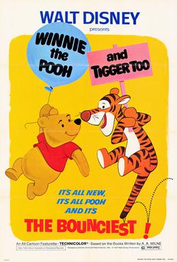 <i>Winnie the Pooh and Tigger Too</i> 1974 film directed by John Lounsbery