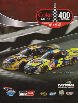 <span class="mw-page-title-main">2008 Coke Zero 400</span> Motor car race